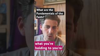 What are the Fundamentals of Christianity? #faith #christian #christianity #bible #youtubeshorts