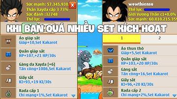 Ngọc Rồng Online - Nhiều Set Kích Hoạt Thì Làm Gì