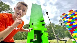 I Built The Worlds Tallest LEGO Tower!