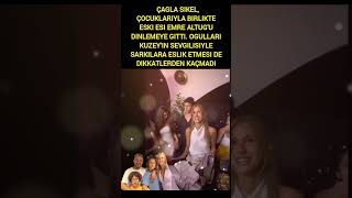 Çocuklariyla Eski̇ Eşi̇ Emre Altuğun Konseri̇ne Gi̇tti̇, Oğlu Kuzeyi̇n Sevgi̇li̇si̇yle Şarkilara Eşli̇k Etti̇