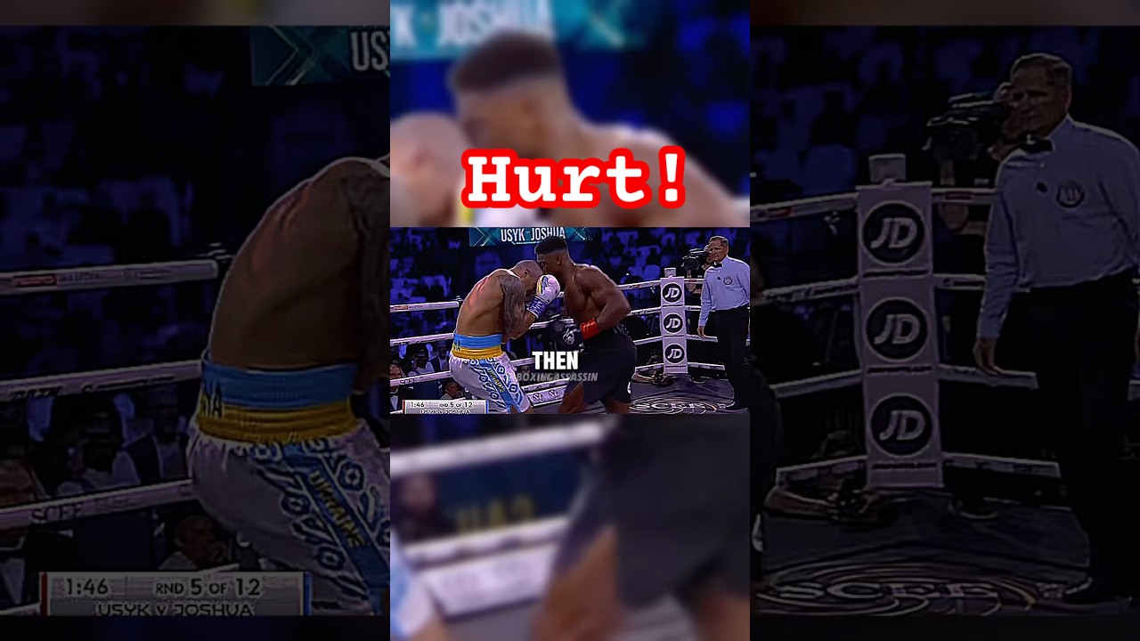 Вот как Эй Джей нанес Усику травму ударом по корпусу 