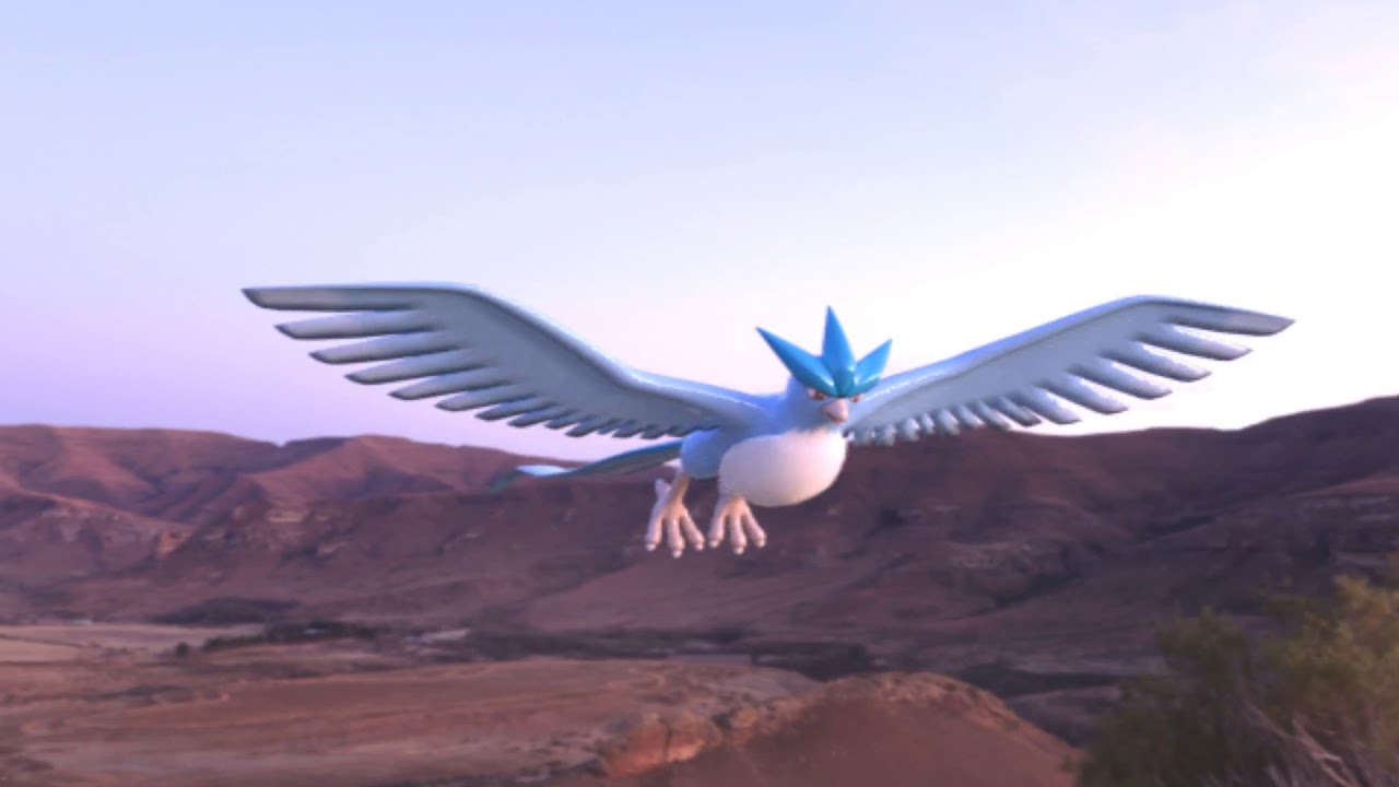 Articuno Pokemon Animation Using Blender
