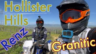 Hollister Hills ride — Renz and Granitic areas