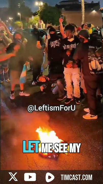 A "Peaceful Protest" That Looks More Like An INSURRECTION - YouTube