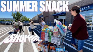 SAM'S CLUB SUMMER HAUL | GROCERY SHOPPING ON THE FIRST DAY OF SUMMER BREAK | KIDS DECIDE WHAT WE EAT