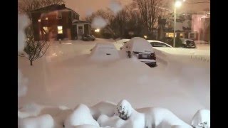 Blizzard 2016 Time Lapse Baltimore