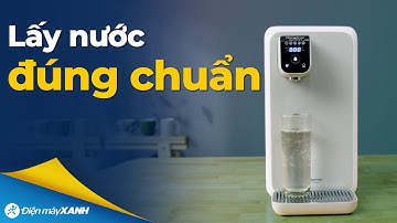 MÁY LỌC NƯỚC ĐỂ BÀN nhỏ gọn cho phòng khách và văn phòng