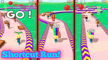 Shortcut Run - All Levels 16-20 Android,iOS Best Moment Gameplay