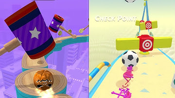 Going Ball VS Action Ball - GAMEPLAY #1040 ( Android & IOS GamePlays )