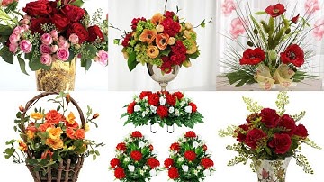 200+ DIY Plastic flowers arrangements ideas | Flowers arrangements crafts