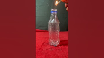 🔥 simpal Bottle Experiment with Sanitizer 🔥|| science magic tricks #shorts #experiment #viral