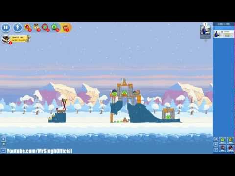 Angry Birds Friends HD Winter Tournament 1 Week 32 Highscore Walkthrough Week 32 Level 1