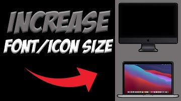 How To Increase Text And Icon Size On MacOS 🔥| MAKE Your Text And Icon Size BIGGER!