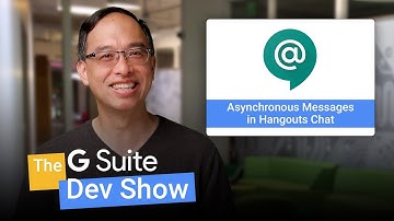 Asynchronous messages in Hangouts Chat