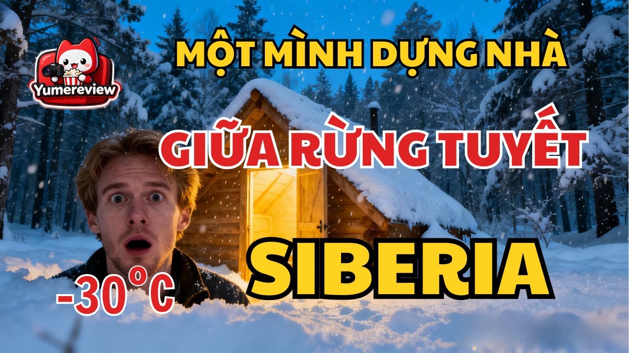 Thử thách sinh tồn: Bạn có dám sống như Arik – một mình giữa Siberia?