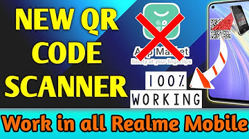Realme new hidden QR code scanner|No third party app required to scan QR codes in all realme mobile