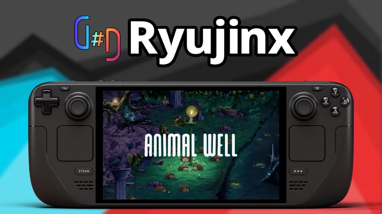 Animal Well (Ryujinx 1.1.1318) Switch Emulation On Steam Deck