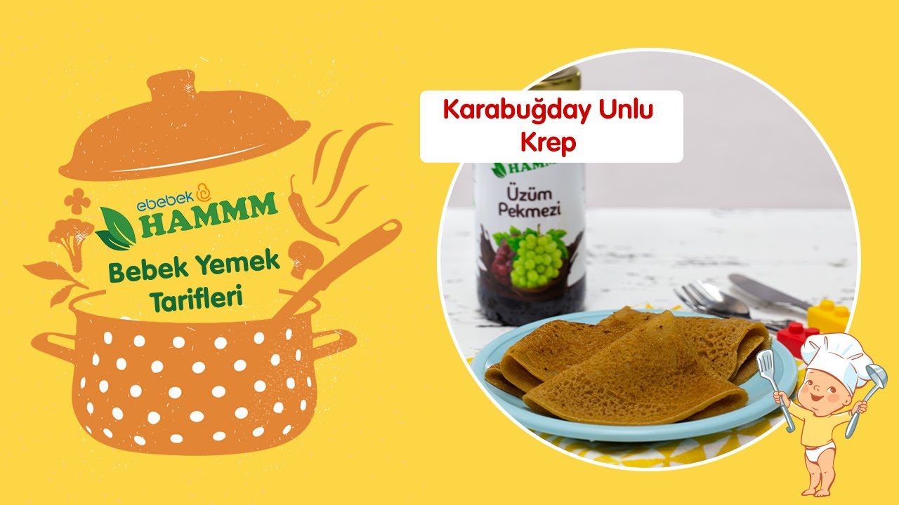 Karabuğday Unlu Krep | Bebek Yemek Tarifleri | Hammm Vakti