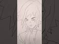 Demon Slayer Giyu Pencil Drawing | Step-by-Step Anime Sketch #anime #drawing #youtubeshorts #ytshort