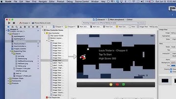 Make an iPhone App in Xcode 5 - Helicopter Game