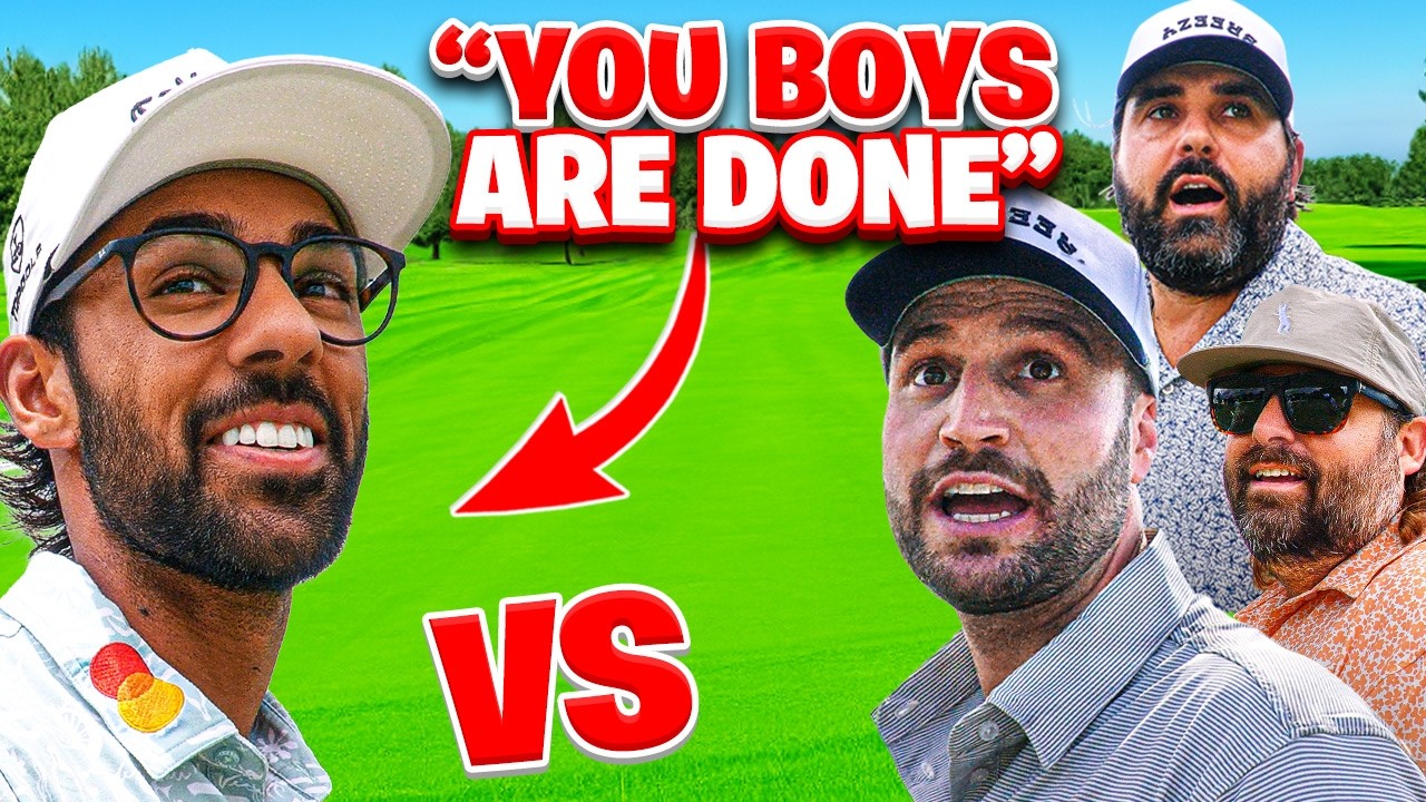 Our 18 Hole Match Against Akshay Bhatia
