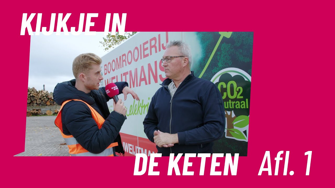 Bomen rooien met Boomrooierij Weijtmans | Kijkje in de keten (afl. 1)