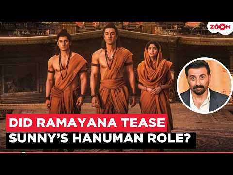 Sunny Deol's Hanuman role finally TEASED in Ranbir Kapoor's Ramayana? Viral clip fuels speculation!