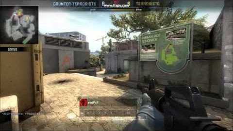 CS:GO - 1v3 Clutch on Overpass