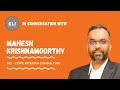 Eli  366  mahesh krishnamoorthy managing director of core integra consulting  regtech platform