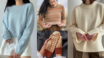 New September 2025 Knitting Patterns 🍁 Freshly Released Fall Knits Inspiration