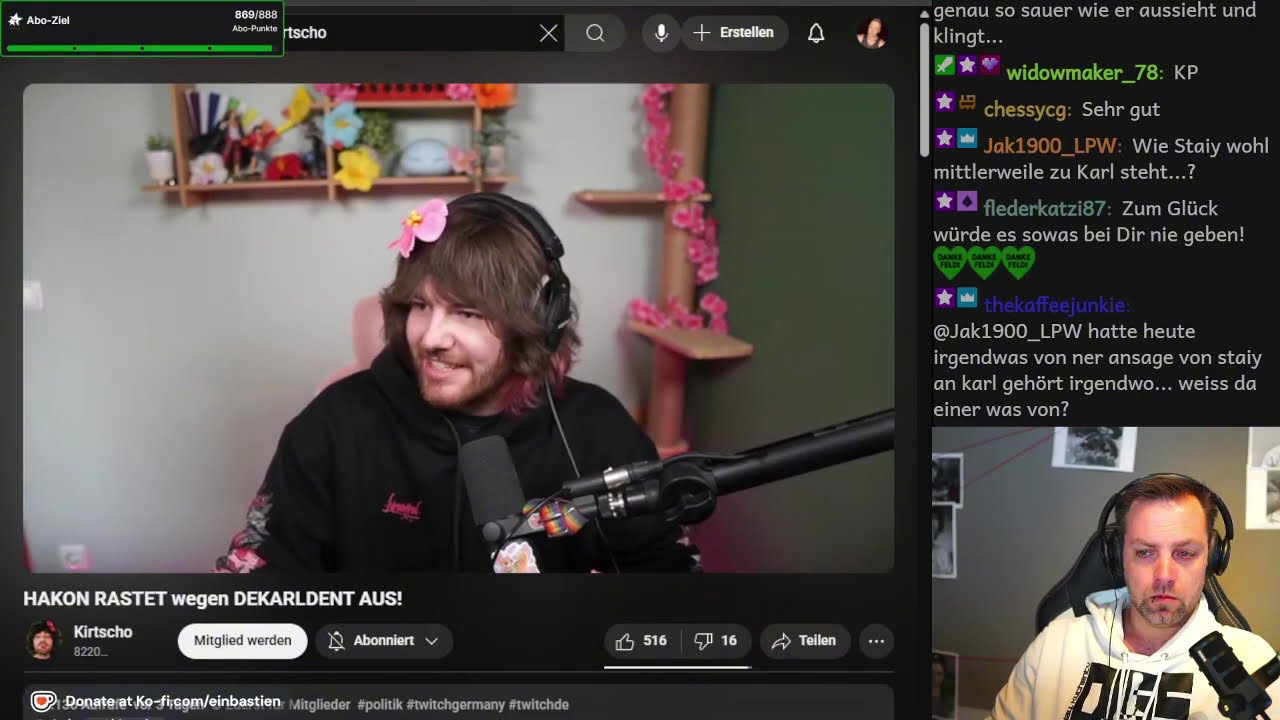 HAKON RASTET wegen DEKARLDENT AUS! Kirtschos reagiert auf Karls Fiebertraum Aussagen