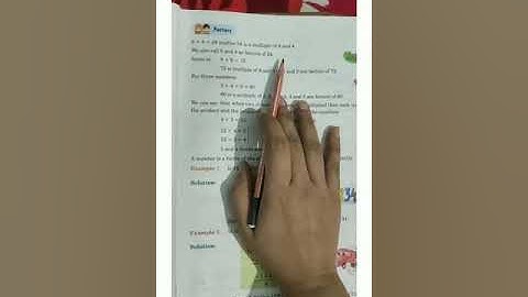 Class 4 Maths Chapter 6 Factors and Multiples part 5