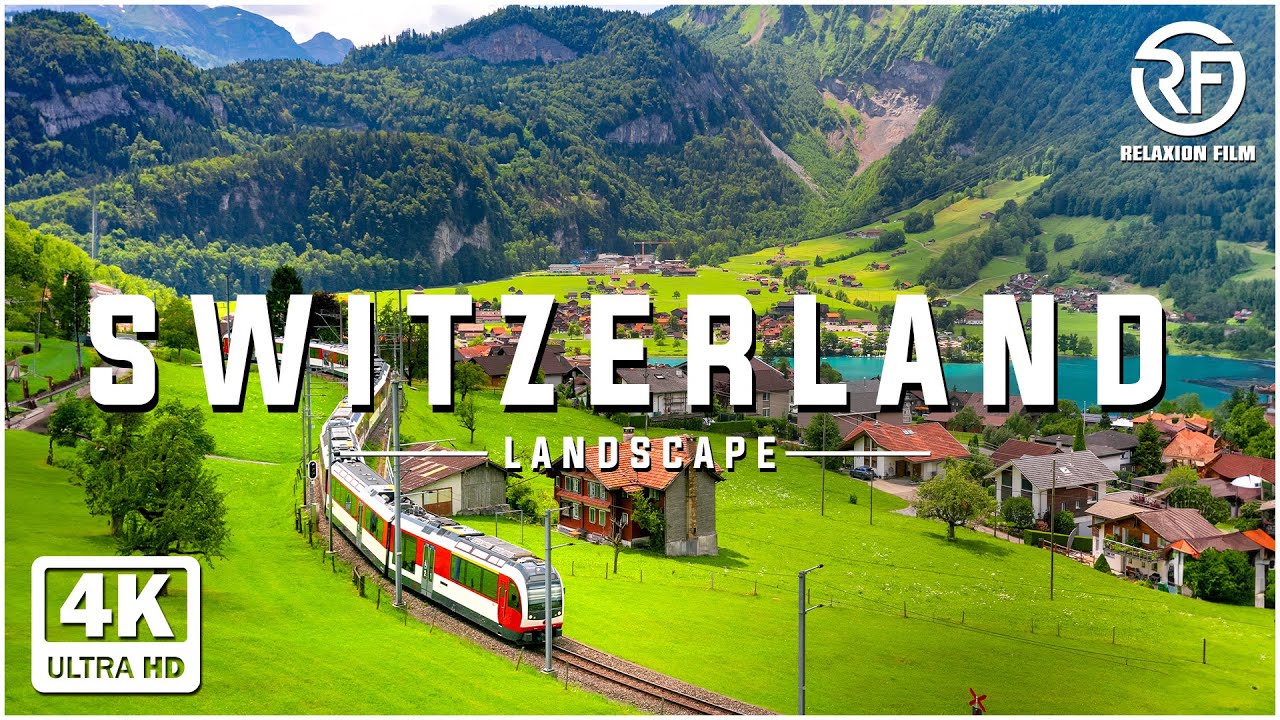 Switzerland in 8K ULTRA HD HDR - Heaven of Earth 60 FPS