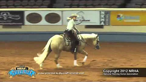 Wimp O Chic ridden by Tanya Jenkins - 2012 NRHA Fu...