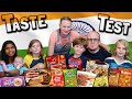 INDIAN FOOD TASTE TEST 2020 // Our Daughter Bought Us India Snacks to Try!