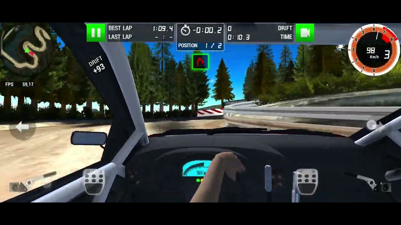 Rally racer Dirt - Multiplayer random forest