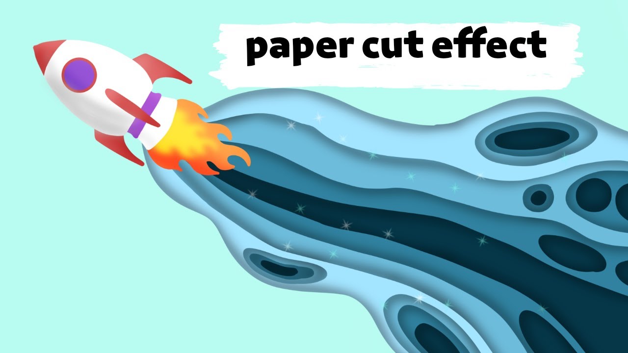 Paper Cut Effect.