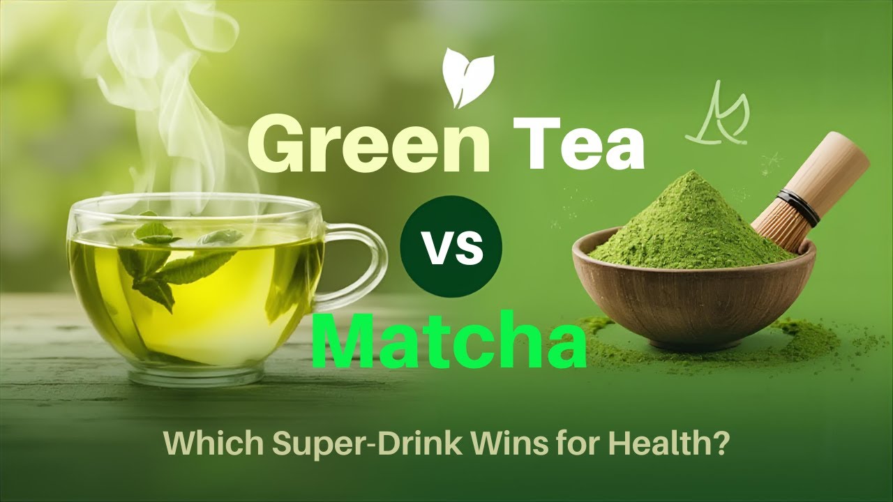 Green Tea  vs Matcha – Which Super-Drink Wins for Health & Anti-Aging? 🍃🎋  | Know The Difference