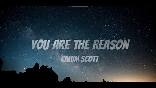 You Are The Reason - Calum Scott (Lyrics)