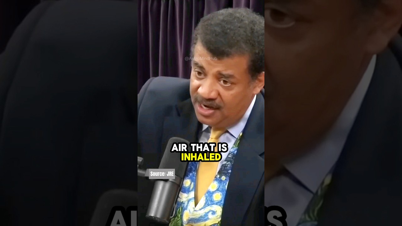 The number of air molecules in every breath you take 🫁 w/Neil deGrasse Tyson 