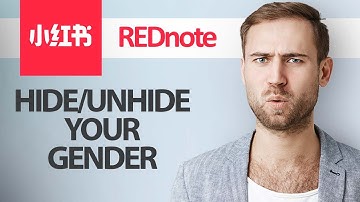 How To Hide/Unhide Your Gender On REDnote App | Step By Step