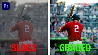 Baseball Creative LUT Pack V3 | Cinematic LUT Pack for Baseball Videos