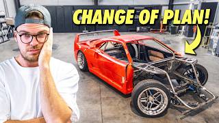 Our F40 drift car FINALLY ROLLS! But we got BAD news... screenshot 2