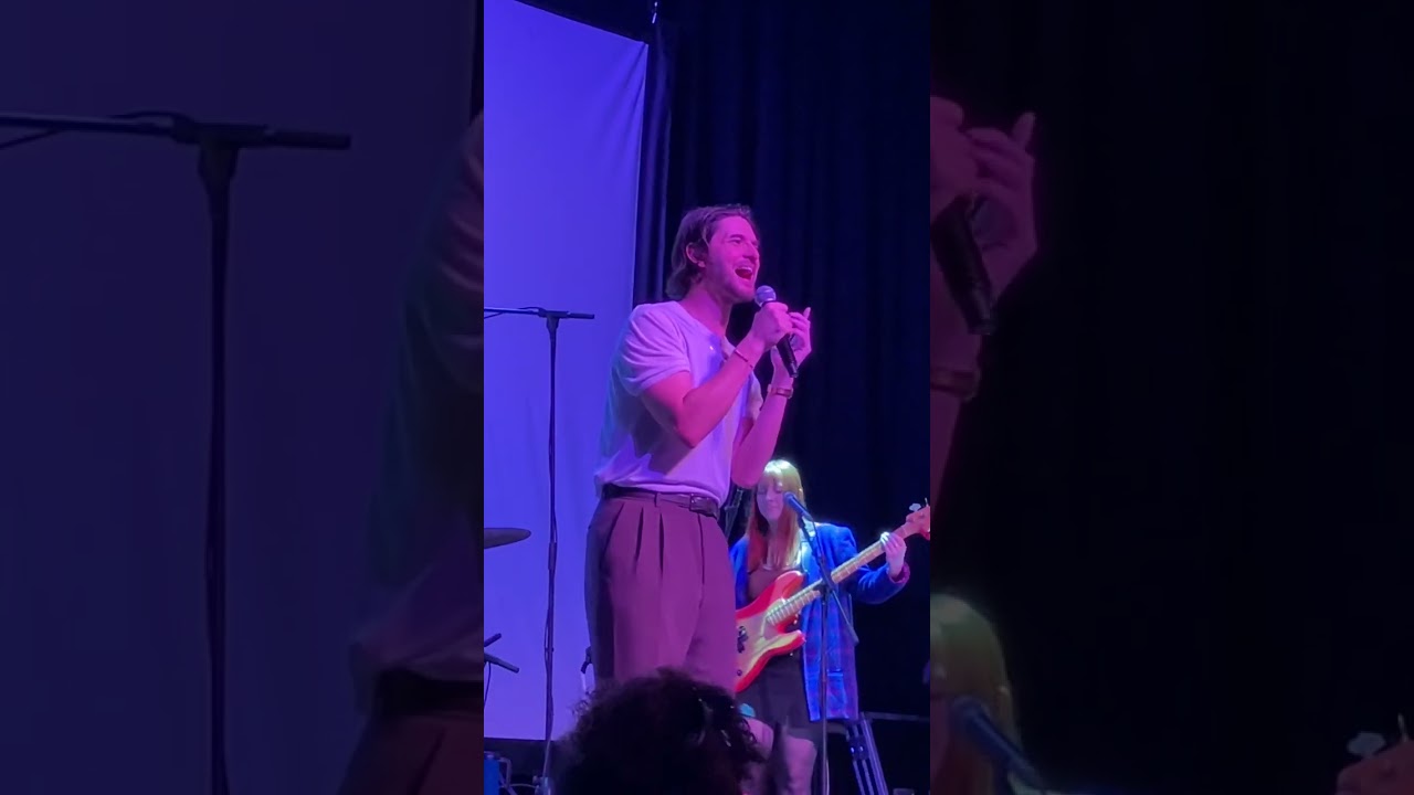 Ben Barnes performing "Jealous Guy" by John Lennon at Summit Music Hall.