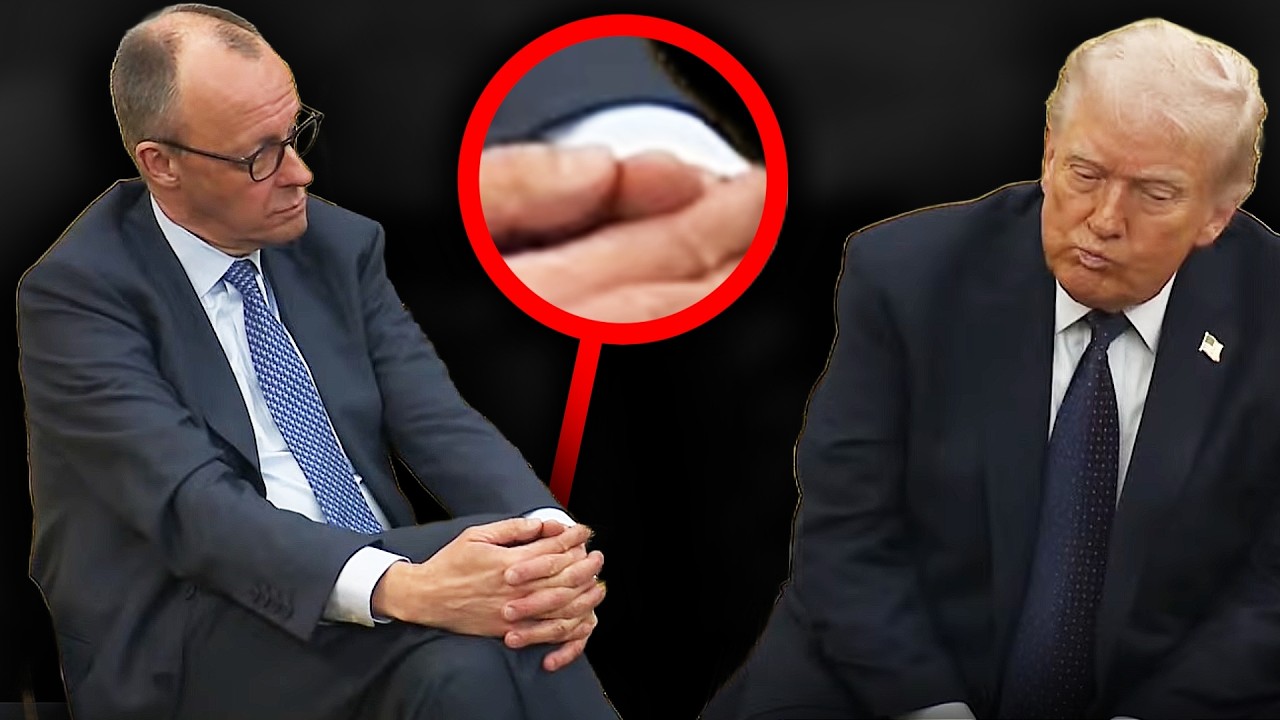 Merz bei Trump: Körpersprache verrät, was nicht gesagt wurde