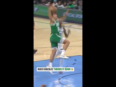 HUGO GONZALEZ THROWS IT DOWN HUGO GONZALEZ HAS ARRIVED 😱😱😱