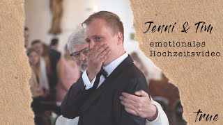 Er weint als er SIE sieht // Emotionale Traumhochzeit in Bonn - Jenny & Tim Hochzeitsvideo -