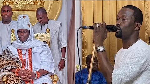 KS1 MALAIKA SINGS LIKE NEVER BEFORE FOR OONI OF IFE AT GOLDBERG OLOJO PARTY