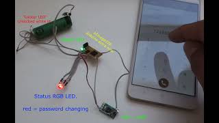 Microphone Arduino DTMF tone locker.