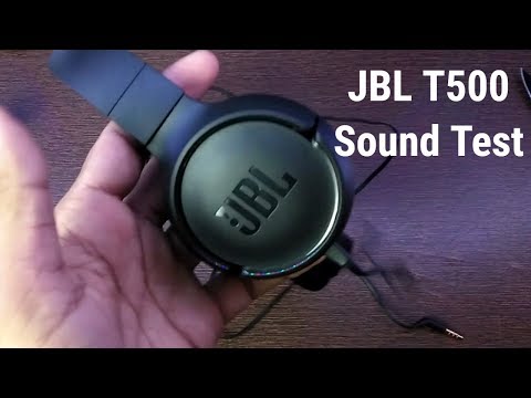 JBL T500 ( Tune 500 ) Sound Test , Quick Review In Hindi - 7startech